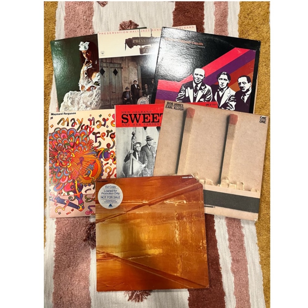 Bundle of 70s Jazz Vinyl Record Albums